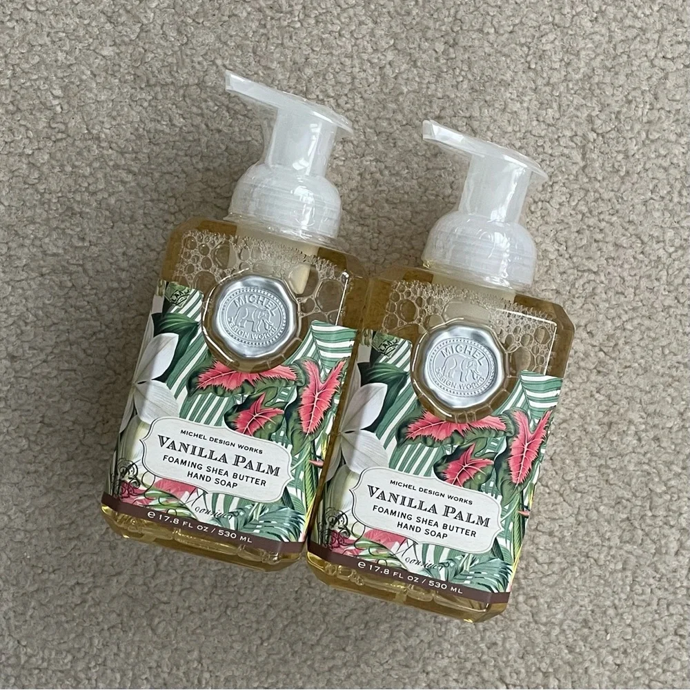 Michel Design Works Vanilla Palm Foaming Hand Soap (2-Pack)